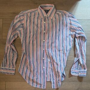Ralph Lauren Men's Multicolor Striped Button-Down Shirt